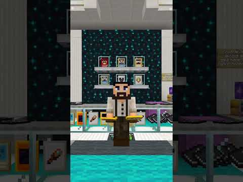 I Built An ENTIRE CARD GAME In Minecraft! #Shorts