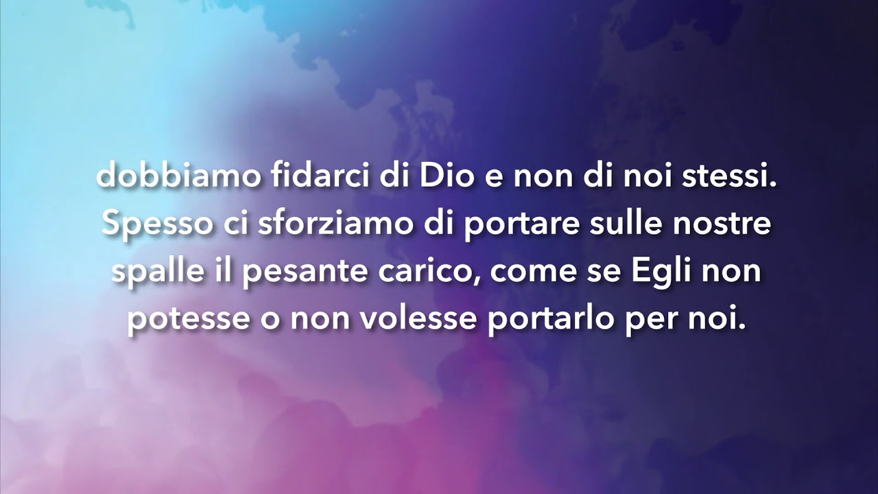 Meditazione Calendario "Parole di Vita" del 8 agosto 2019