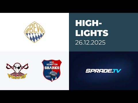 26.12.2025 - Highlights - ESV Buchloe vs. ESC Kempten
