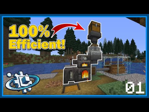 EASIEST Ore Refinement System! - Create Above and Beyond Modpack - EP 01 ⚙️