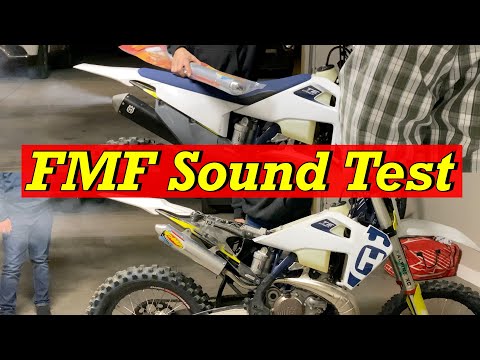 TE250I FMF Turbinecore 2 Install and Sound Test