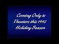 Coming Only To Theaters This 1992 Holiday Season Navy Blue No Music