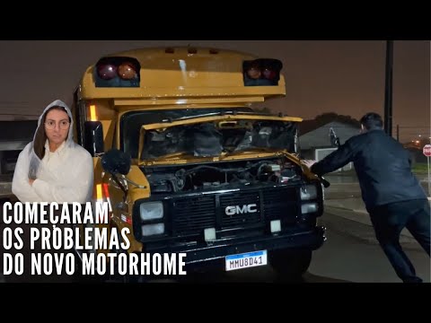 Trocamos de motorhome, o primeiro dia não foi como esperávamos!