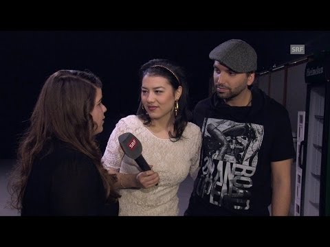Interview mit Alain & Tiziana nach dem Battle - The Voice of Switzerland 2014