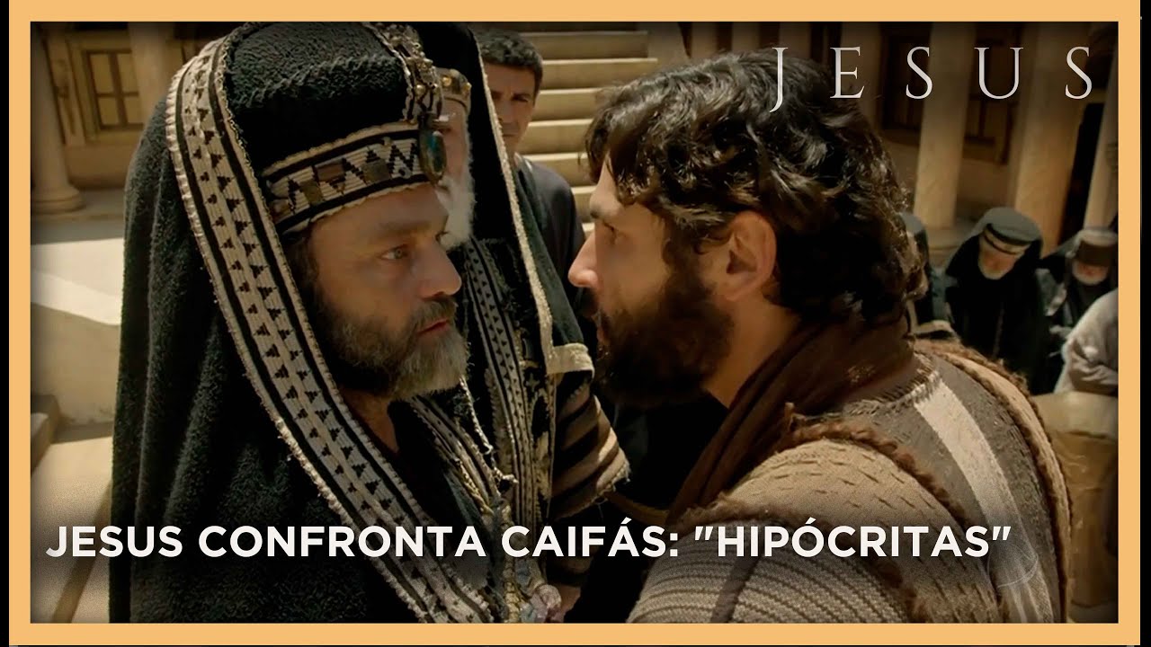 Jesus confronta Caifás: "Hipócritas" | NOVELA JESUS