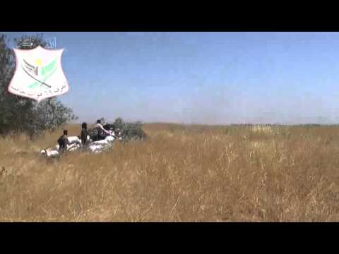 استهداف مقرات النظام بالدوشكا في حاجز الفقيع والمزارع المحيطة به من قبل الفرقة 69 قوات خاصة ضمن معركة صدى إدلب