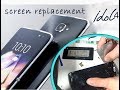 Alcatel Idol 4 6055K LCD Screen Digitizer Replacement замена экрана Selekt