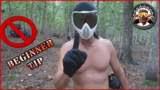 preview picture of video 'How To Play Paintball - In Game Beginner Tips:  Quick Tip - DO NOT Double Bunker'