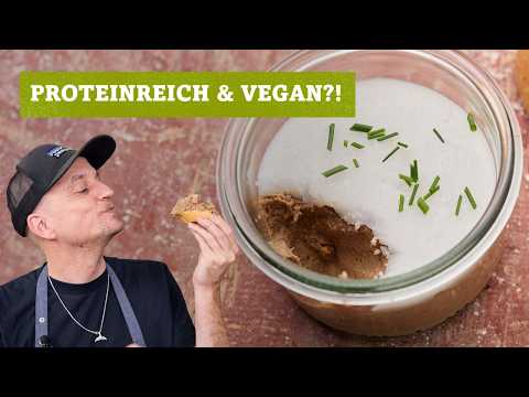 Vegan pâté recipe – high in protein, creamy & elegant