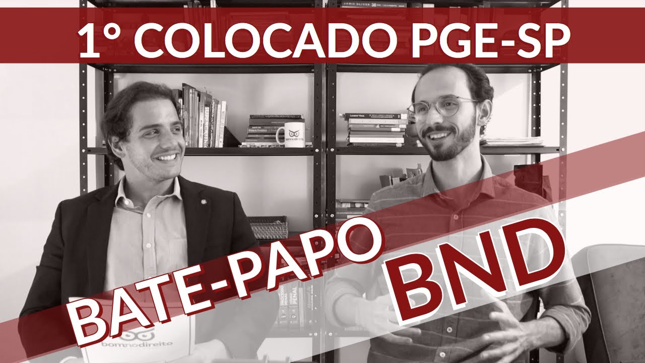 Pedro Monnerat Heidenfelder | 1º lugar em todas as fases da PGE/SP 2018 | Bate-papo BND