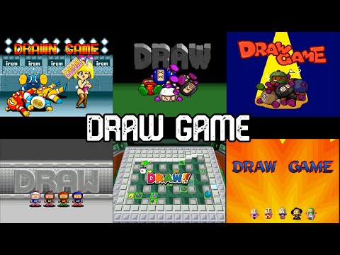 Evolution of Bomberman Draw Game Screens (1990-2023)