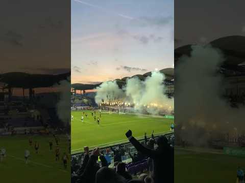 ÚJPEST Ultras 🇭🇺 vs Honvéd Kispest 29.01.23 GOAL Lirim Kastrati, Budapest Magyarország