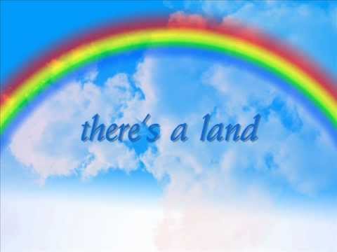 Over the Rainbow with lyrics - sung by Rhema Marvanne