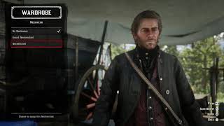 Red Dead Redemption 2 - Customize Arthur Morgan: Duster Coat, Legion Vest, Off-Hand Holster (2018)