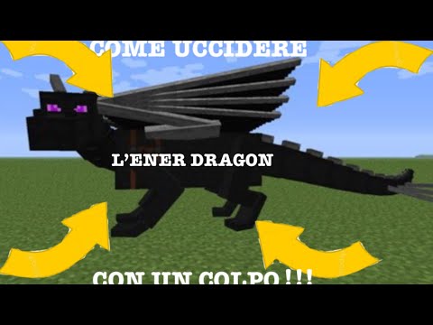 COME UCCIDERE L’ENDER DRAGON CON UN COLPO!!! SPECIALE 1300 ISCRITTI!!! MINECRAFT ITA