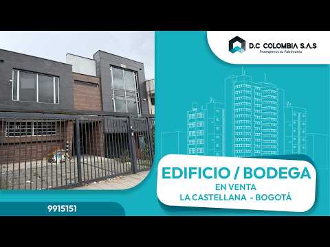 EDIFICIO EN VENTA EN LA CASTELLANA EN BOGOTÁ