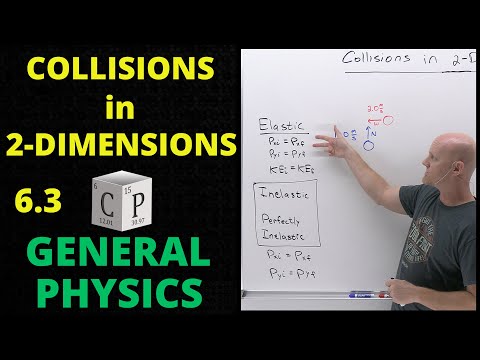 6.3 Collisions in 2 Dimensions | General Physics