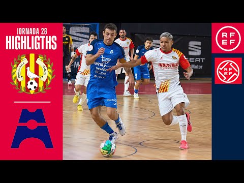 Resumen #PrimeraDivisiónFS | Industrias Santa Coloma 3-2 Family Cash Alzira | Jornada 28