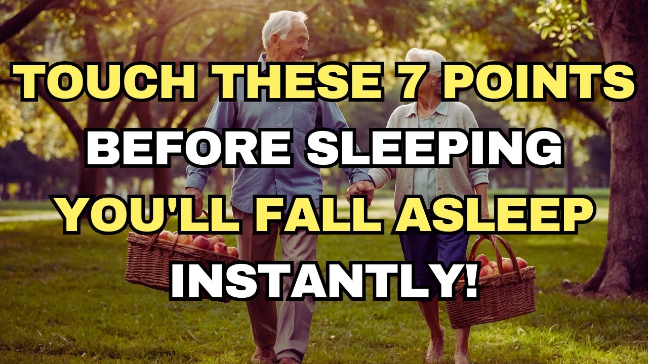 In Old Age, Touch These 7 Areas Before Bed To Sleep Deeply And Live To 100!