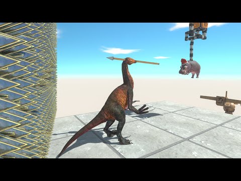 Giant Ballista and Spikes Trap  - Animal Revolt Battle Simulator