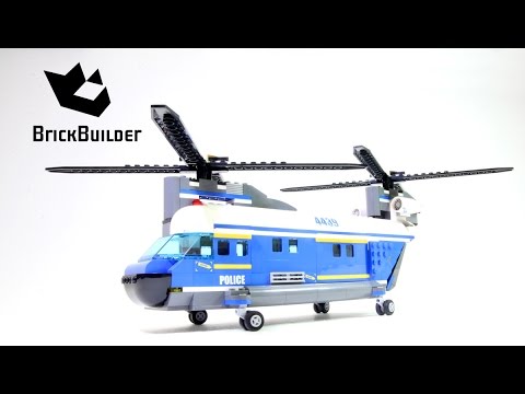 Vidéo LEGO City 4439 : L'hélicoptère de transport