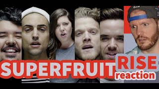 SUPERFRUIT - RISE (KATY PERRY cover) - First time reaction to Superfruit (Scott &amp; Mitch from PTX) !!