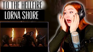 VOICE COACH REACTS | Lorna Shore... TO THE HELL FIRE | demonic pig vacuum meet demonic bathtub...