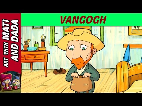 Art With Mati & Dada  – VanGogh | Kids Animated Short Stories in English
