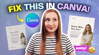 3 Things You Can Do TODAY to Make Your Designs Better in Canva!