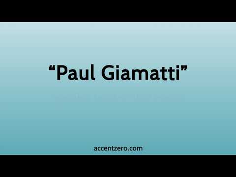 Pronounce "Paul Giamatti" - South Korean accent vs. native U.S.