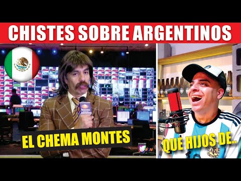 Mexican comedian imitates Argentine - Argentine reaction!