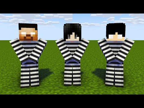 MONSTER SCHOOL : WALKER DANCE MEME PRISON FAMILY (HEROBRINE, SADAKO, HEEKO) - MINECRAFT ANIMATION