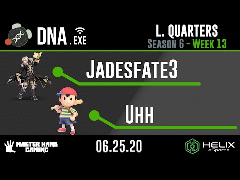 DNA.EXE S6:W13 - Jadesfate3 (Robin) Vs. Uhh (Ness) - L Quarterfinals