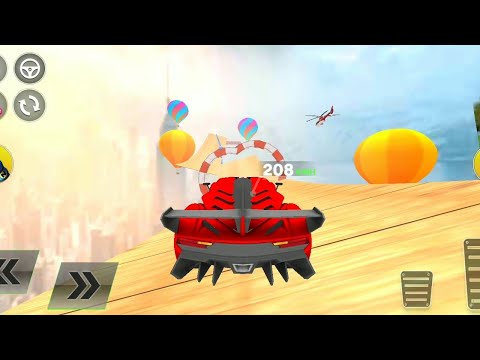 Formula Car Racing Stunts 3D - Impossible Car Mega Ramp - Red Car Unlocked - Android Gameplay