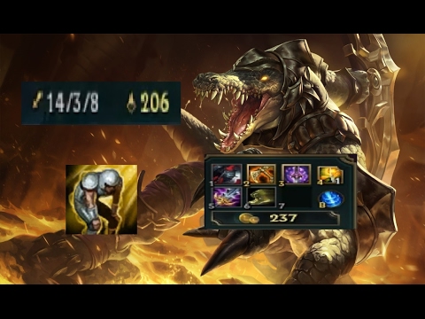 RENEKTON VS WUKONG TOP- 14/3/8 (DONT GANK RENEKTON) EXAUST OP