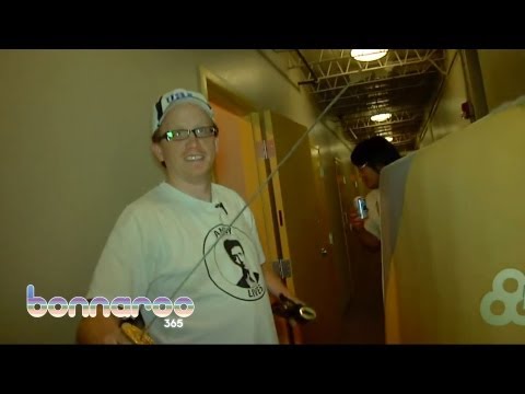 Chris Gethard Gets A Little Nuts With Ninja Stars - #BonnarooGethard - Ep. 14 | Bonnaroo365