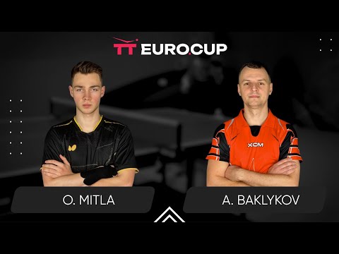 23:15 Oleksii Mitla - Andrii Baklykov 13.02.2025 TT Euro.Cup Ukraine Star. TABLE 3