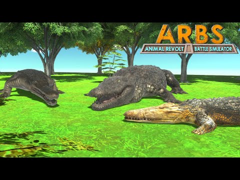NEW Update! Croc Crew vs Every Unit x3 (Part 2) |Animal Revolt Battle Simulator