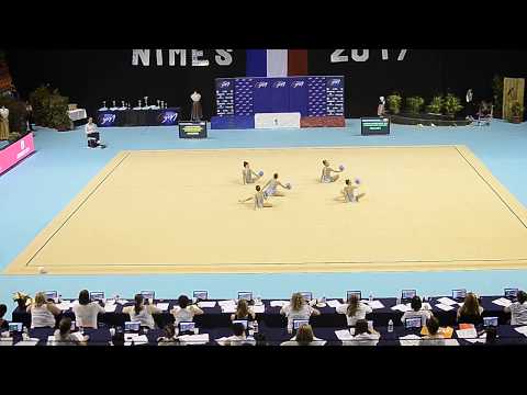 GR Sollies Nationale ensemble 10-11 ans 3 ème de france 2017 Nimes