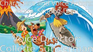 Characters and Voice Actors: Aloha, Scooby-Doo! (2005)