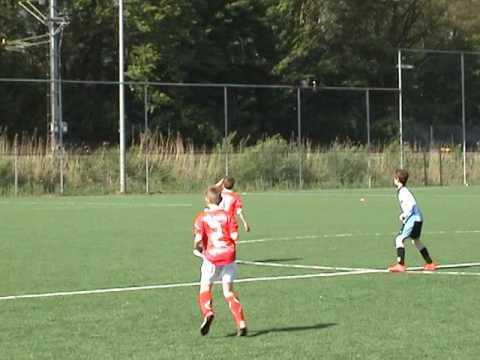 Kampioenswedstrijd DOVO JO11-1 - FC Driebergen JO11-1 tweede helft