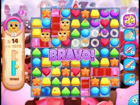 Cookie Jam Blast Level 1070 - NO BOOSTERS 🍪 | SKILLGAMING ✔️