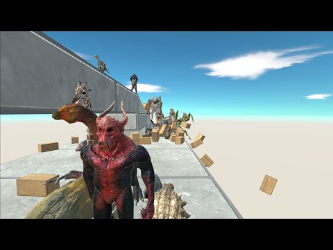 DINOSAUR RACE 13 - Animal Revolt Battle Simulator