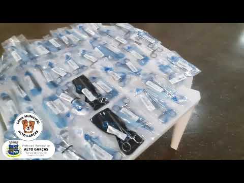 Entrega de equipamentos adquiridos pela A.P.A. - Associação Protetora dos Animais