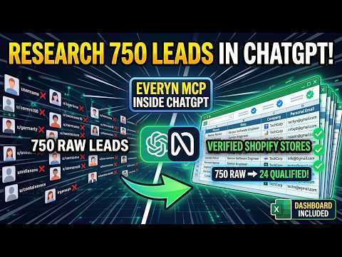 ChatGPT researched 750 leads