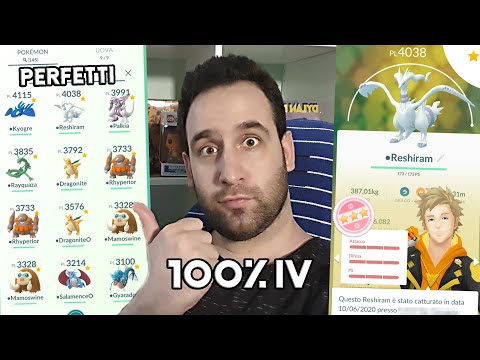 La mia collezione di Pokémon PERFETTI! 100% IV - SPECIALE Pokémon Go Ita