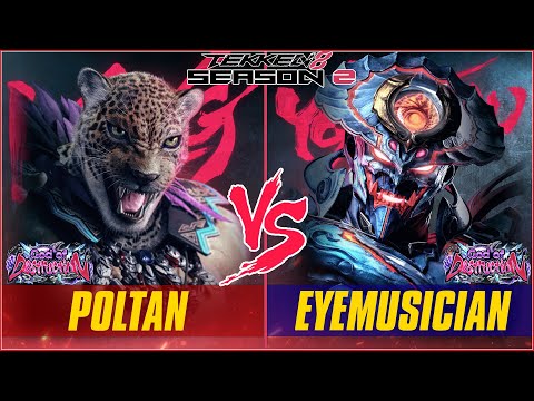 TEKKEN 8 (ver 2.01) 💥POLTAN (KING) VS EYEMUSICIAN (YOSHIMITSU)💥 | TEKKEN 8  RANKED MATCHES