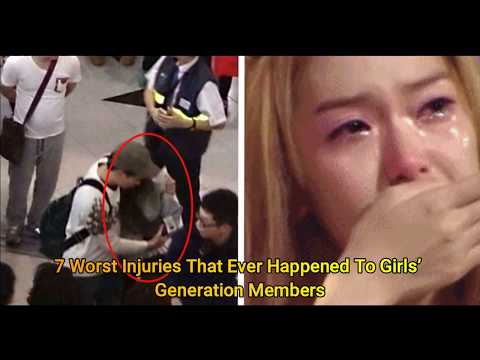[SAD*] 7 Worst Injuries That Ever Happened To (Taeyeon, Yuri, Jessica,Tiffany) Girls’ Generation
