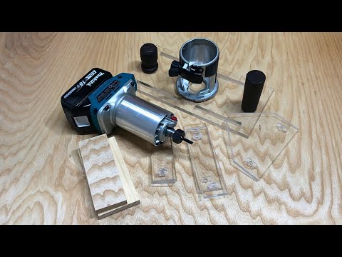 10 in 1 Simple Router Trimmer Jigs | DIY Woodworking.