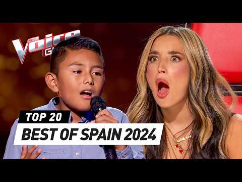 The BEST and CUTEST Blind Auditions of The Voice Kids SPAIN 2024